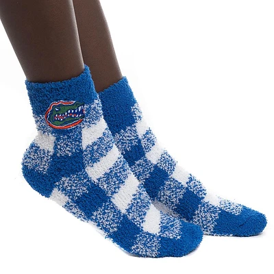 Florida ZooZatz Buffalo Check Fuzzy Socks