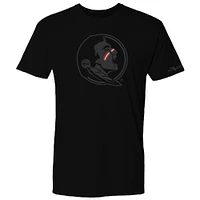 Florida State FloGrown Black Out Logo Tee