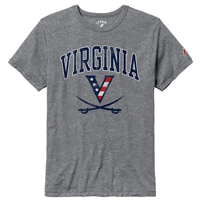 Virginia League Red White Hoo Victory Falls Tee