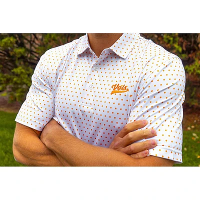 Tennessee Volunteer Traditions Script Vols Dots Polo