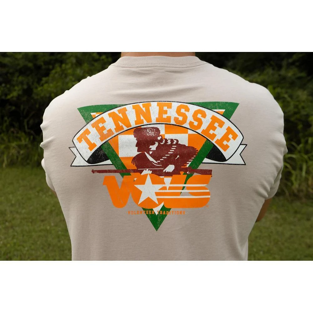 Tennessee Volunteer Traditions Throwback Rifleman Pocket Tee