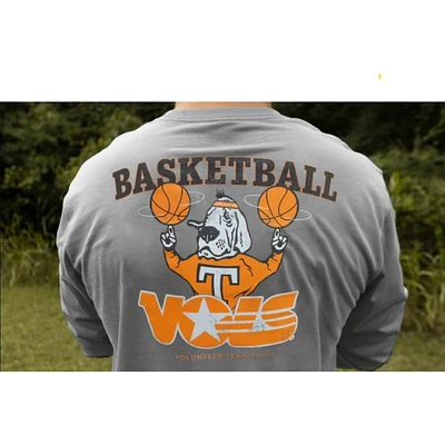 Tennessee Volunteer Traditions Basketball Smokey Long Sleeve Tee