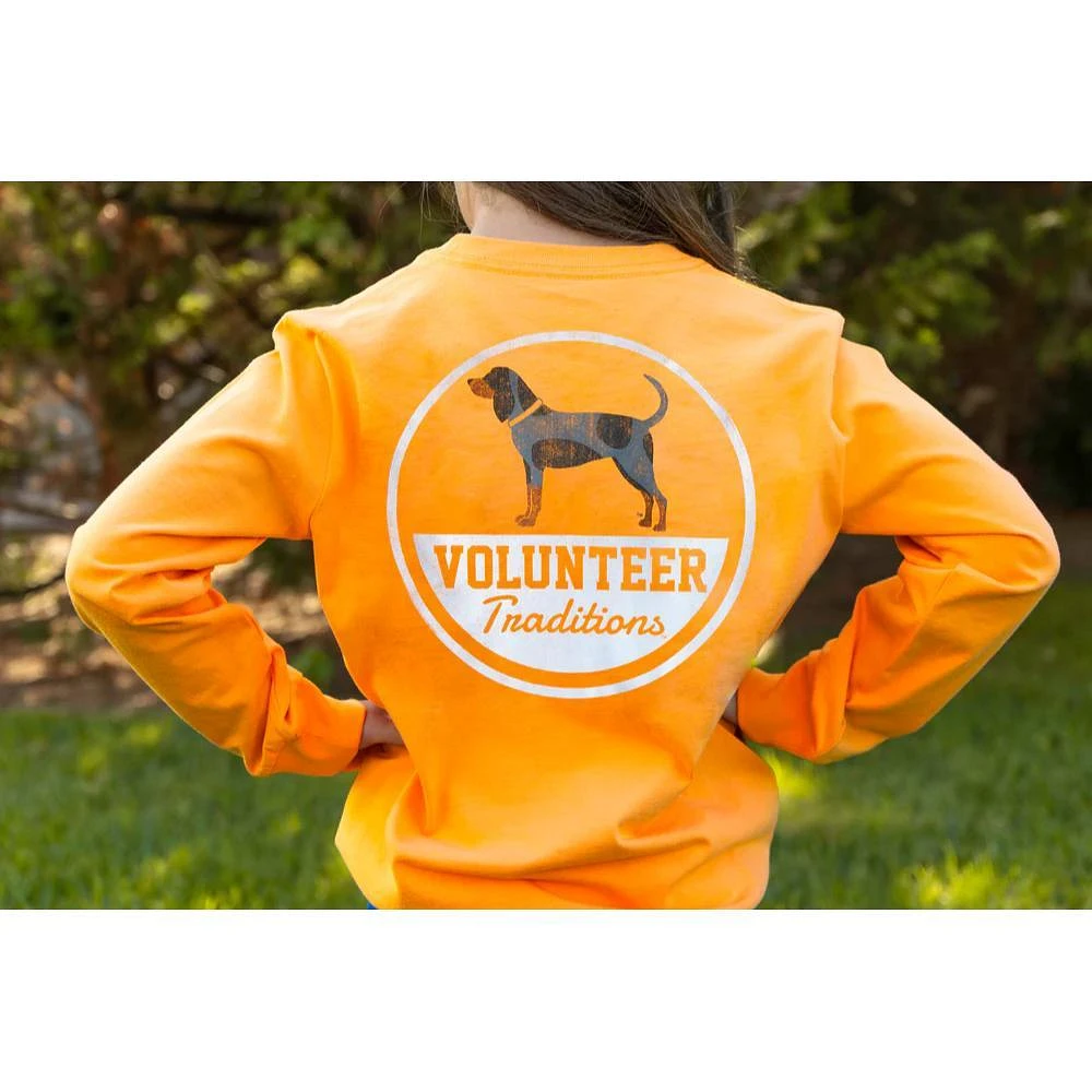 Tennessee Volunteer Traditions YOUTH Bluetick Patch Long Sleeve Tee