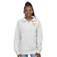 Tennessee Zoozatz Women's Sport Crew 1/4 Zip Left Chest Embroidered Pullover