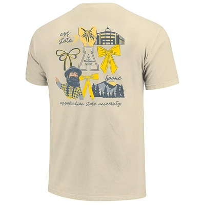 App State Coquette Campus Comfort Colors Tee