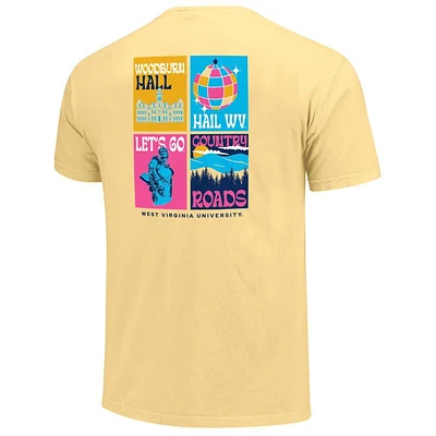 West Virginia Preppy Posters Comfort Colors Tee