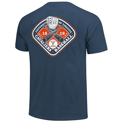 Virginia Baseball Shield Comfort Colors Tee