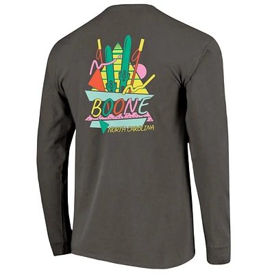 Boone 90's Ski Comfort Colors Long Sleeve Tee