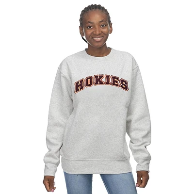 Virginia Tech Zoozatz Chenille Applique with Outline Sport Crew