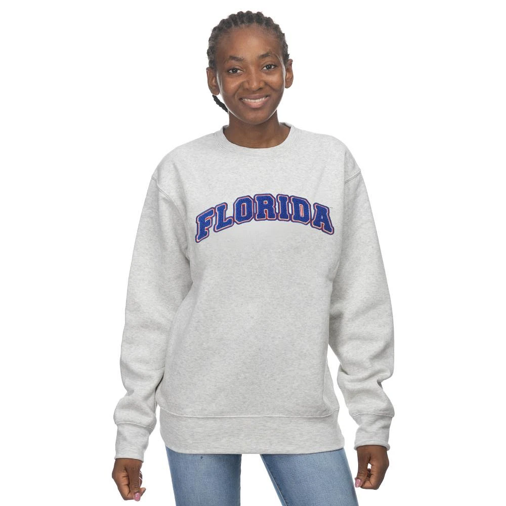 Florida Zoozatz Chenille Applique with Outline Sport Crew