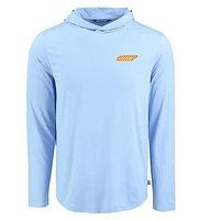Tennessee Cutter & Buck Checkered State Coastline Epic Comfort Hooded Shirt