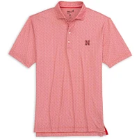 Nebraska Johnnie-O Hinson Jersey Performance Polo