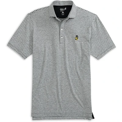 App State Johnnie-O Clipper Striped Jersey Performance Polo