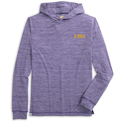 LSU Johnnie-O Talon Featherweight Performance Hoodie