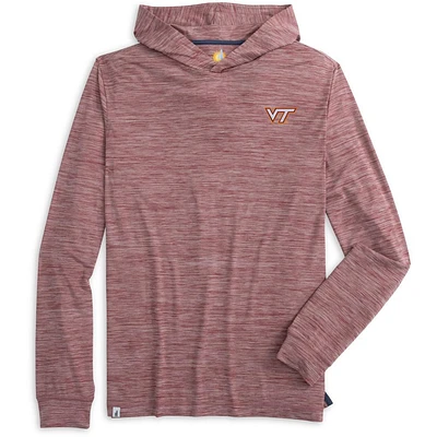 Virginia Tech Johnnie-O Talon Featherweight Performance Hoodie