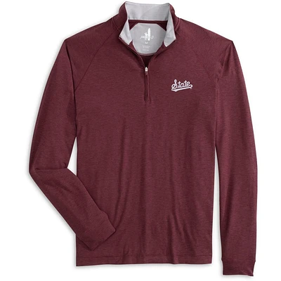 Mississippi State Johnnie-O Freeborne Performance 1/4 Zip