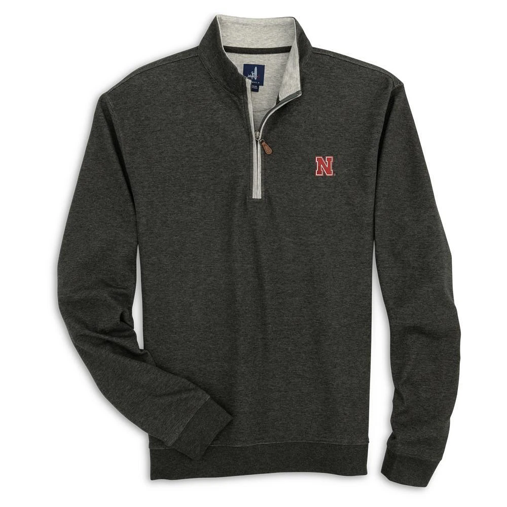 Nebraska Johnnie-O Sully 1/4 Zip Pullover