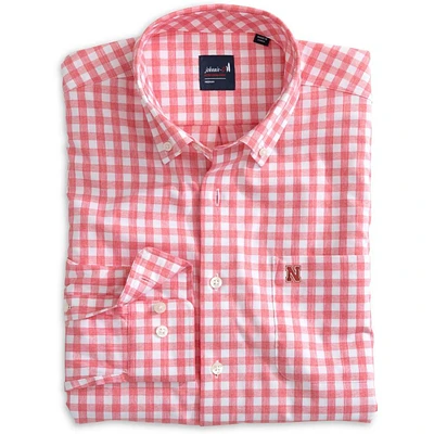 Nebraska Johnnie-O Archie Performance Woven Shirt