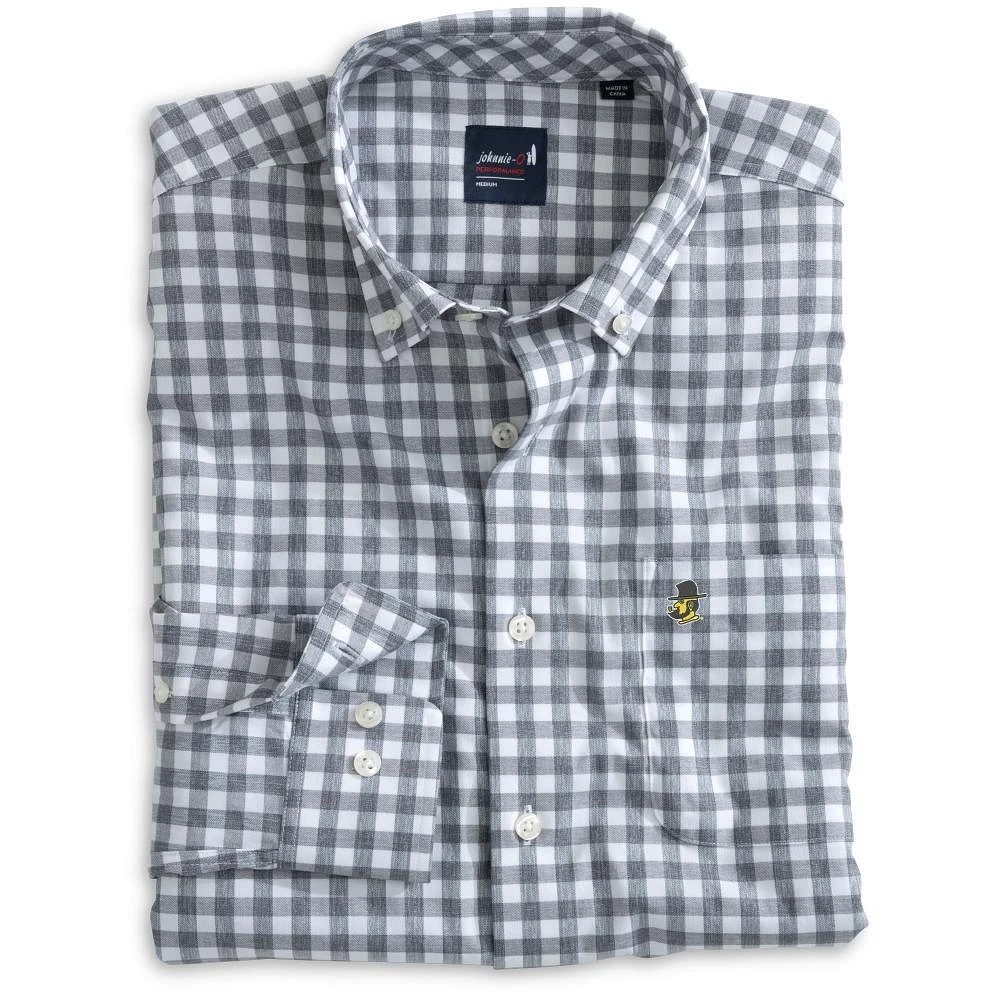 App State Johnnie-O Archie Performance Woven Shirt