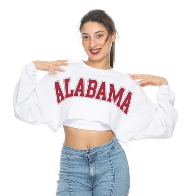 Alabama Zoozatz Uber Crop Fleece Crew