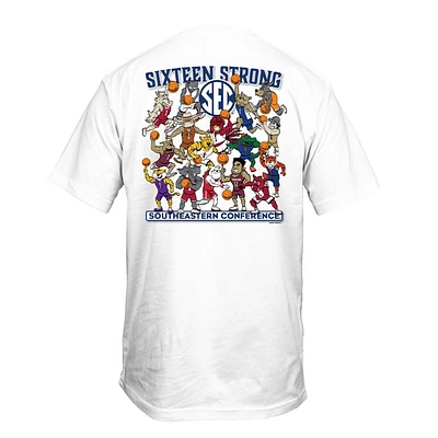 SEC Basketball Illustrations Comfort Colors Tee