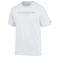 Clemson Champion Women's Straight Wordmark Tonal Tee