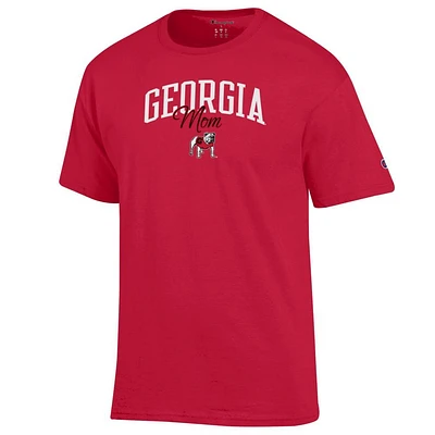 Georgia Champion Arch Mom Script Tee