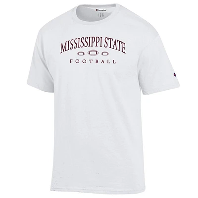 Mississippi State Champion Women's Arch Football Tee