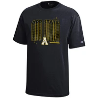 App State Champion YOUTH Wordmark Repeat Tee