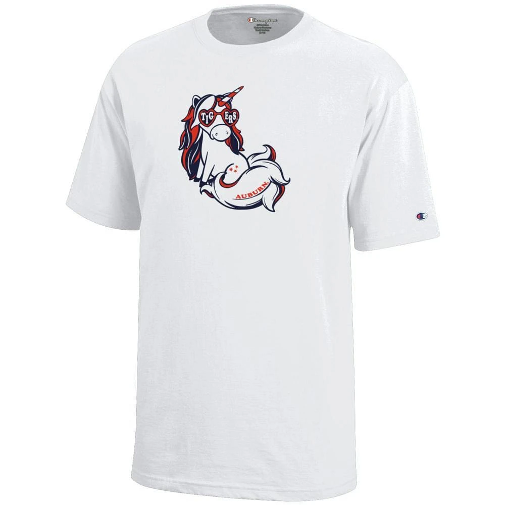 Auburn Champion YOUTH Unicorn Tee