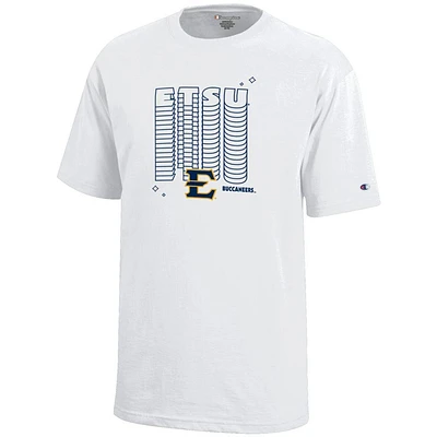 ETSU Champion YOUTH Wordmark Repeat Tee