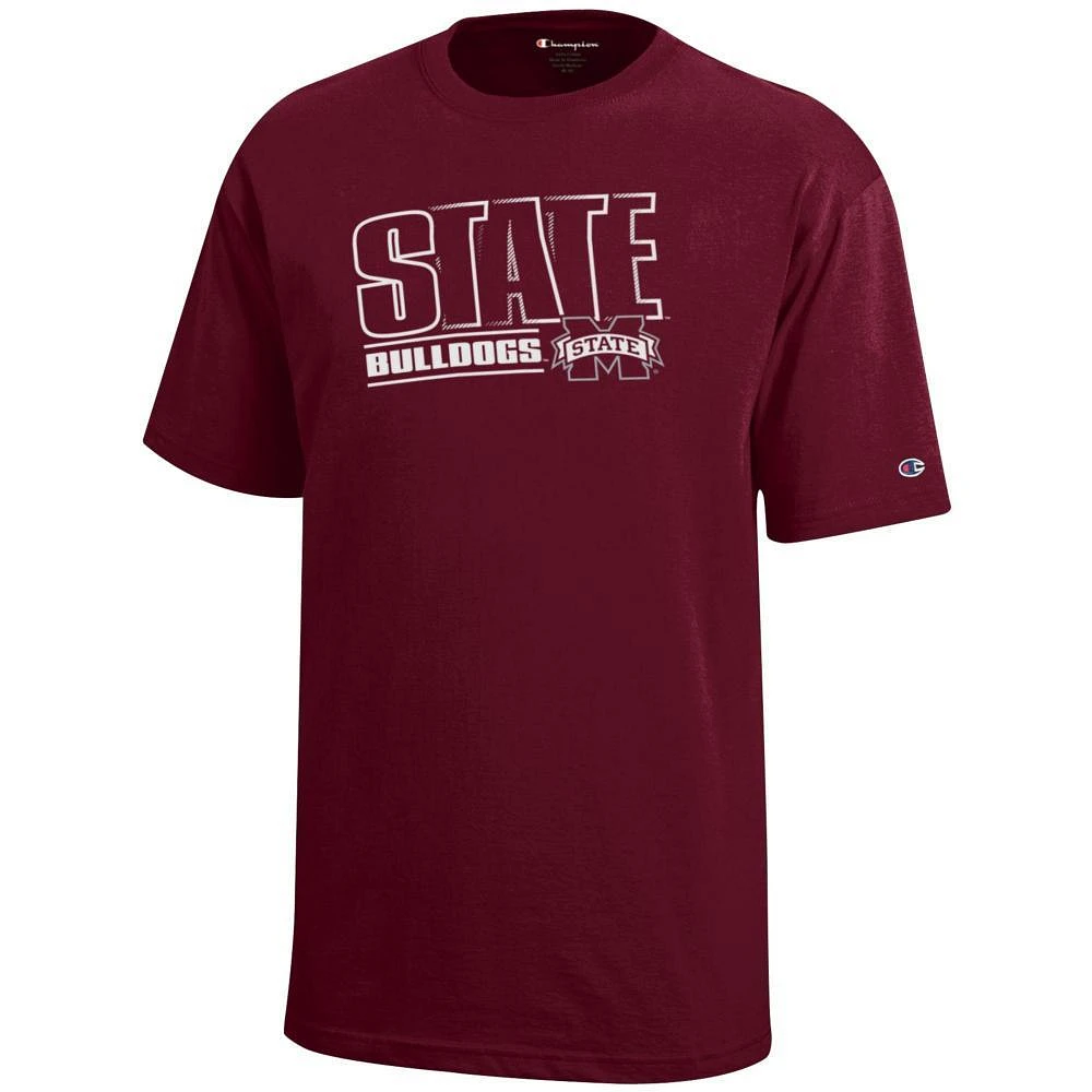 Mississippi State Champion YOUTH Diagonal Tee