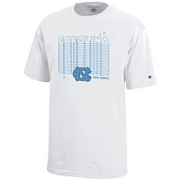 UNC Champion YOUTH Wordmark Repeat Tee