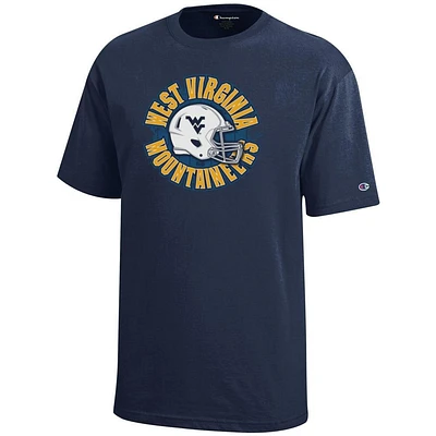 West Virginia Champion YOUTH Circle Helmet Tee