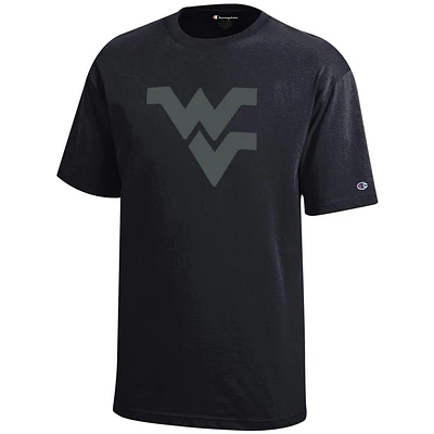 West Virginia Champion YOUTH Giant Logo Tonal Tee