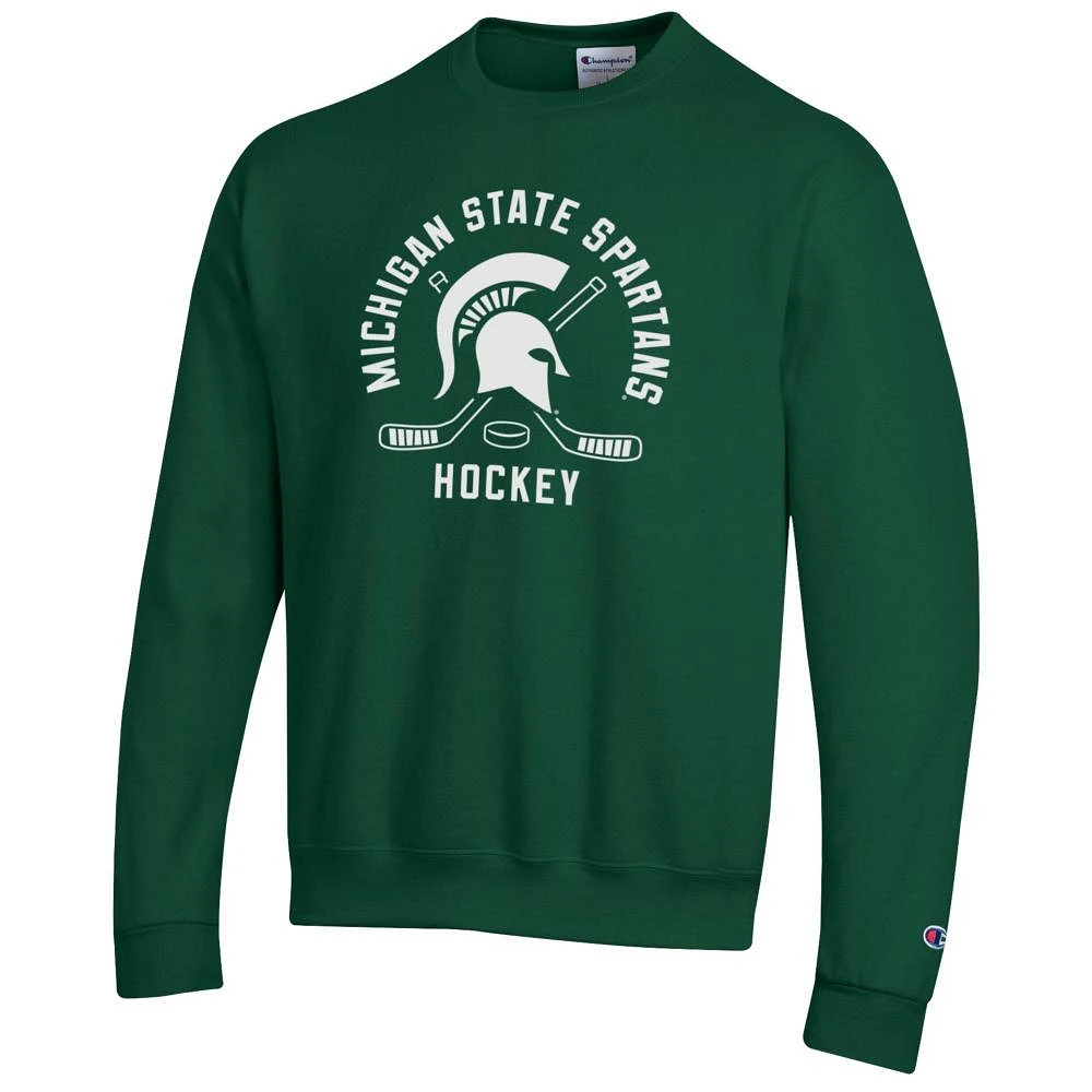 Michigan State Champion Circle Logo Hockey Crew