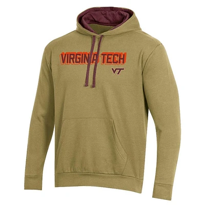 Virginia Tech Champion Applique Fleece PO Hoodie