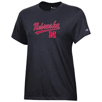 Nebraska Champion Women's Script Core Tee