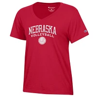 Nebraska Champion Women's Arch Volleyball Core V-Neck