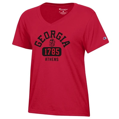 Georgia Champion Women's Arch Logo City Core V-Neck