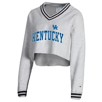 Kentucky Champion Women's Reverse Weave Higher Ed Cropped V-Neck