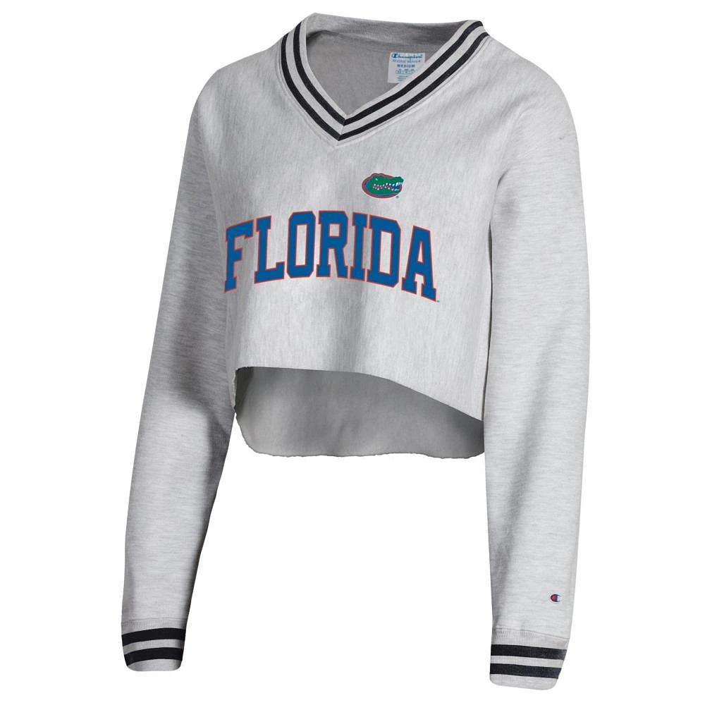 Florida Champion Women's Reverse Weave Higher Ed Cropped V-Neck