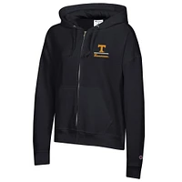 Tennessee Champion Women's Logo Line Script Powerblend Full Zip