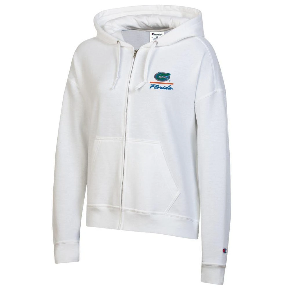 Florida Champion Women's Logo Line Script Powerblend Full Zip