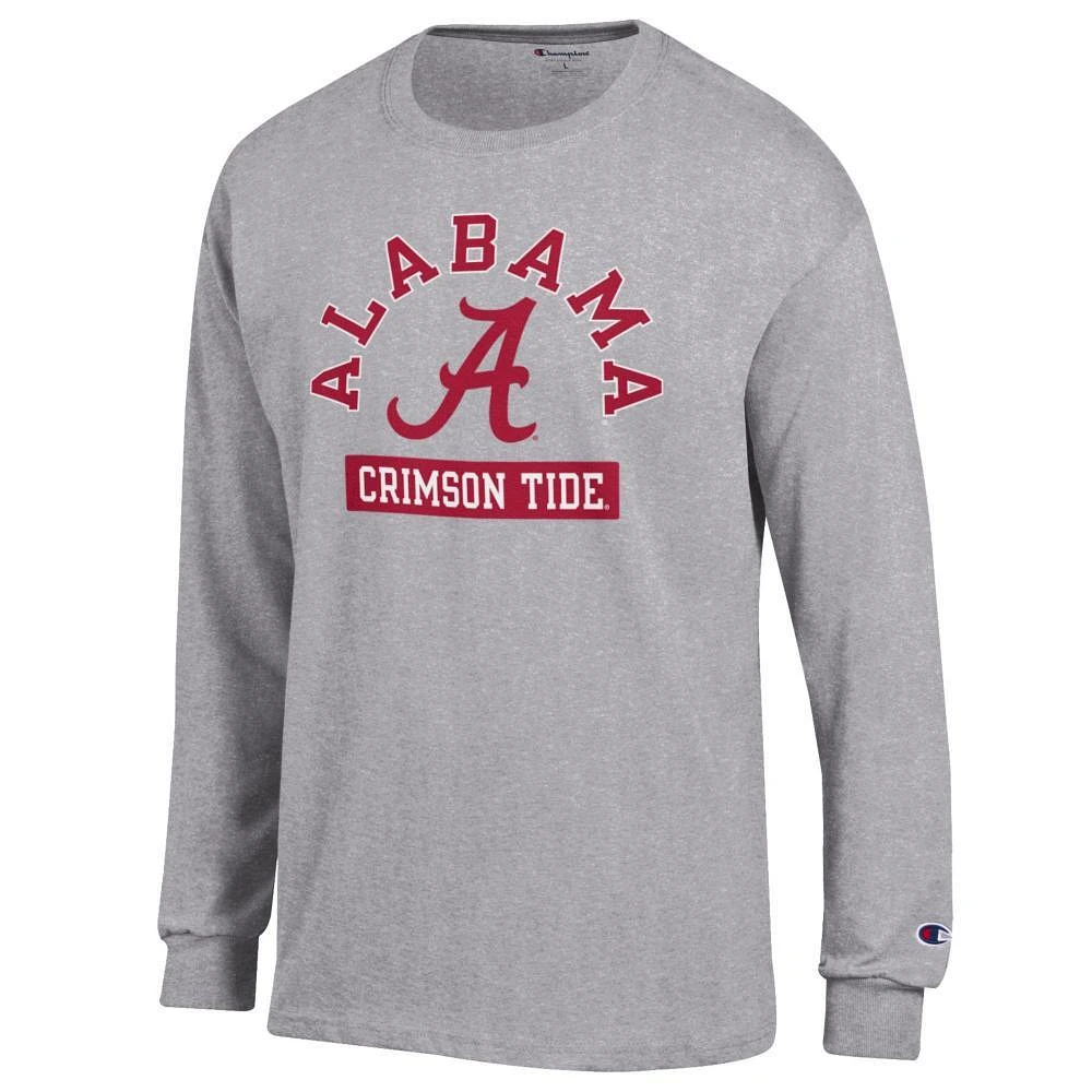 Alabama Champion Arch Logo Pill Long Sleeve Tee