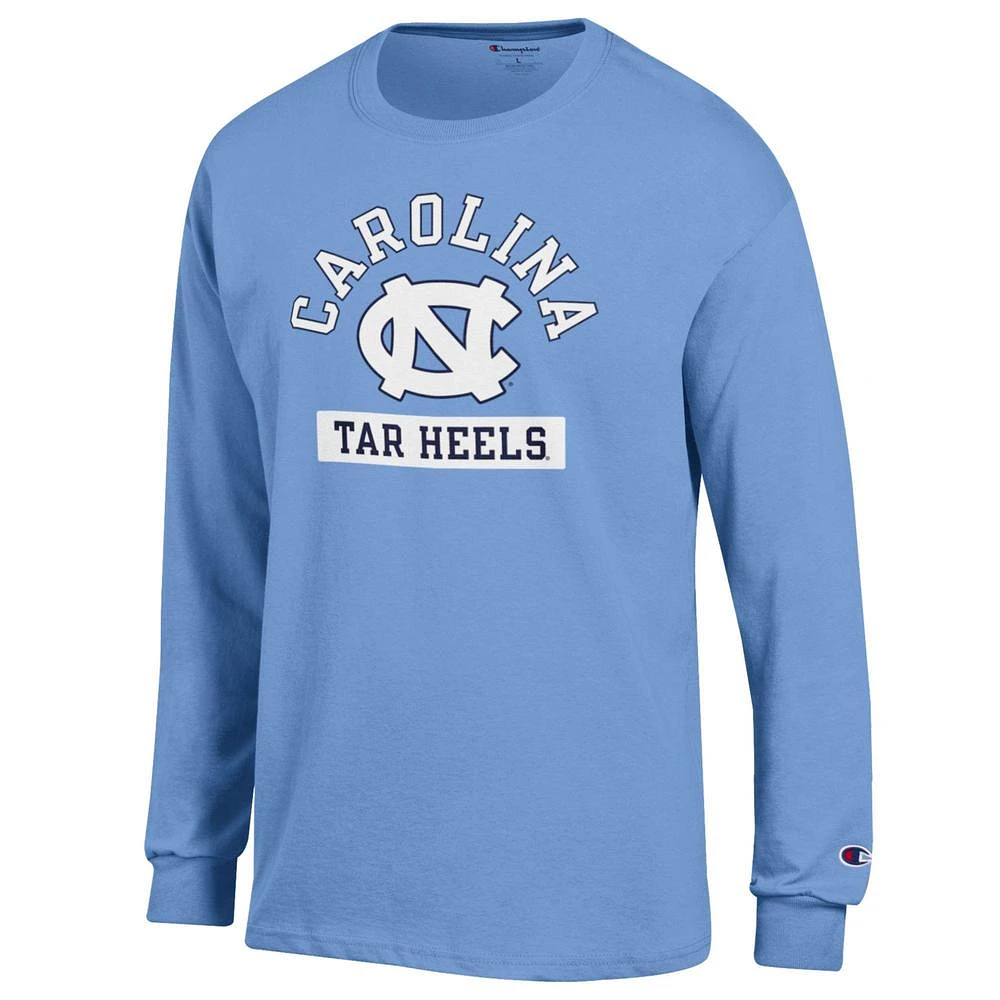 UNC Champion Arch Logo Pill Long Sleeve Tee