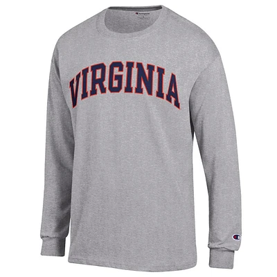 Virginia Champion Arch Long Sleeve Tee