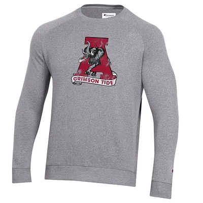 Alabama Champion Vault Triumph Fleece Raglan Crew