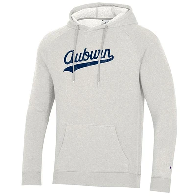 Auburn Champion Vault Script Triumph Fleece Raglan Hoodie