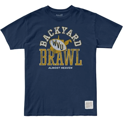 West Virginia Retro Brand Backyard Brawl Almost Heaven Tee